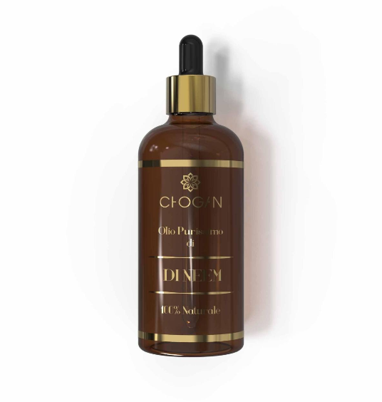 Pure Neem Oil (100% Vegetal) – 100 ml (New format, Glass Bottle)